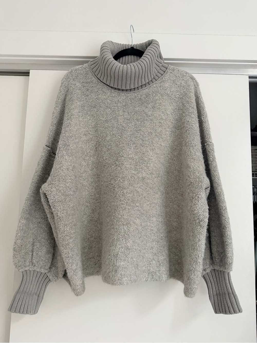 Free People Fleece Turtleneck